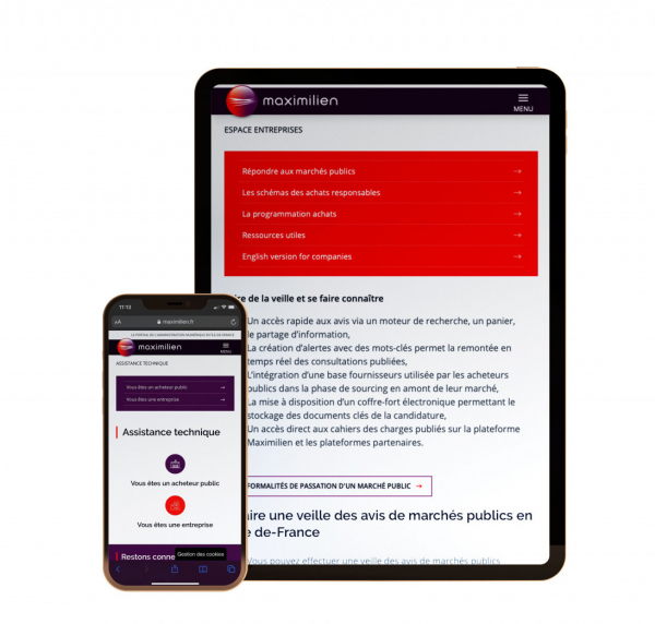 Un nouveau site internet